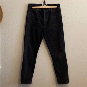 AGOLDE Nico high rise slim jeans